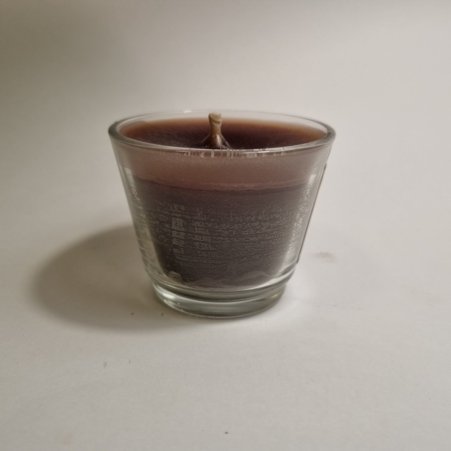 1031 Wachsfresser Mini Glas konisch 7.5 cm Wachs Braun