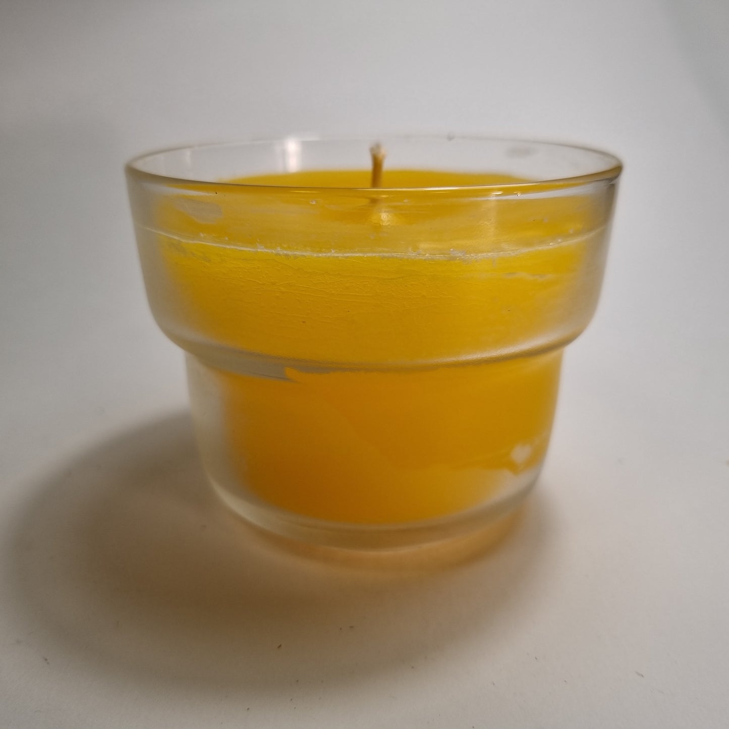 1028 Wachsfresser Glas Optima 9 cm Gelb