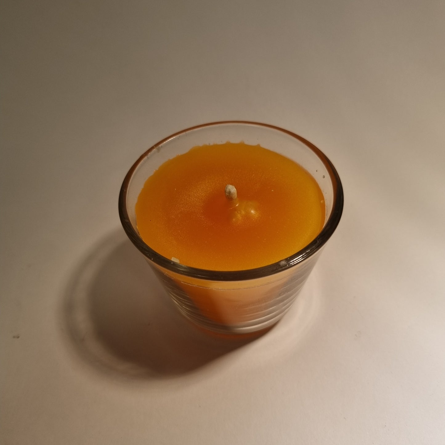 1014 Wachsfresser Mini Gläsli konisch Orange