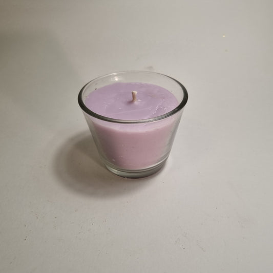 1032 Wachsfresser Mini  Glas konisch  7.5  cm  Wachs Lila /Opac